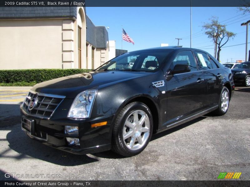 Black Raven / Ebony 2009 Cadillac STS V8