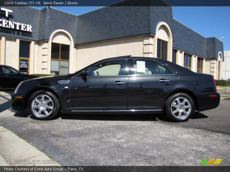 Black Raven / Ebony 2009 Cadillac STS V8