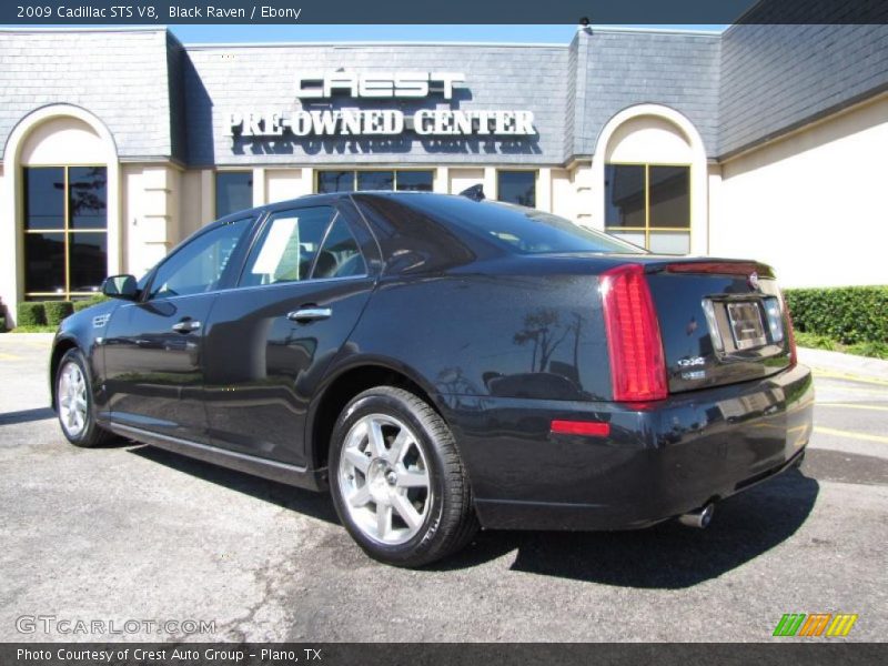 Black Raven / Ebony 2009 Cadillac STS V8