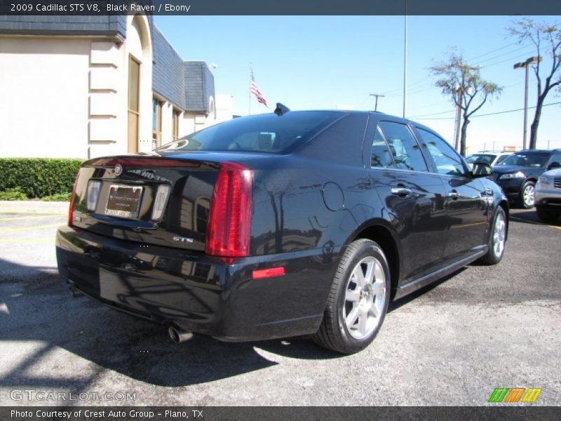 Black Raven / Ebony 2009 Cadillac STS V8
