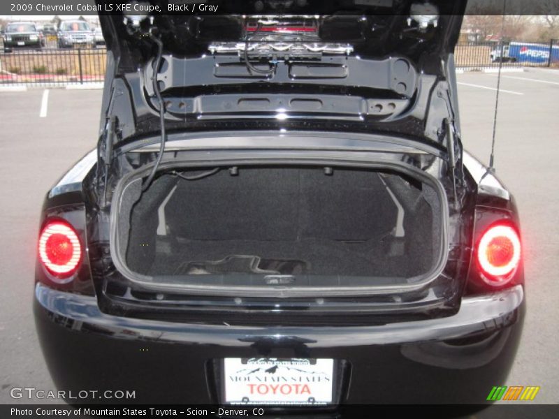Black / Gray 2009 Chevrolet Cobalt LS XFE Coupe