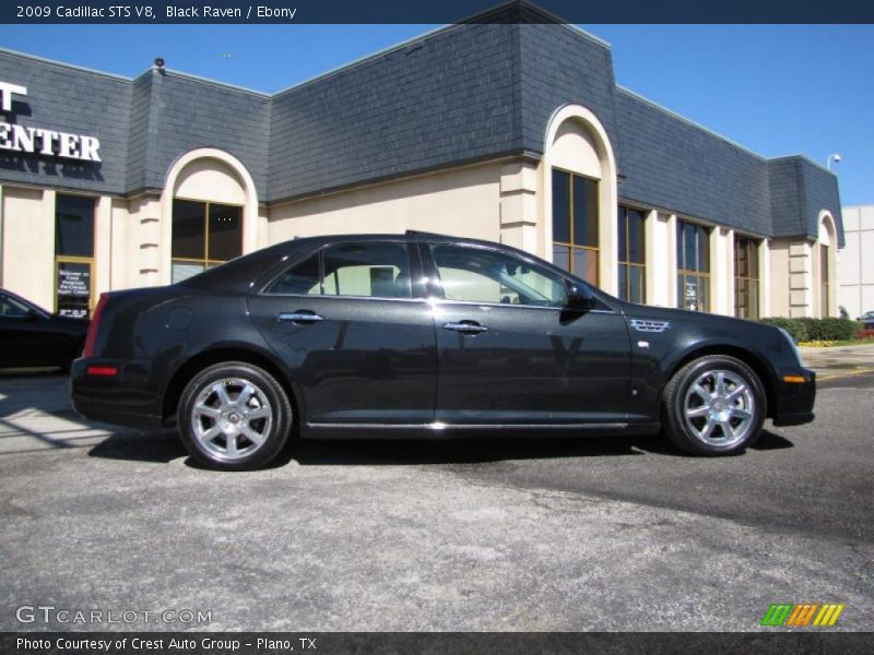 Black Raven / Ebony 2009 Cadillac STS V8