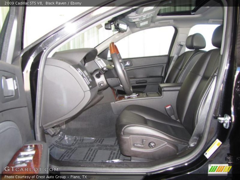 Black Raven / Ebony 2009 Cadillac STS V8
