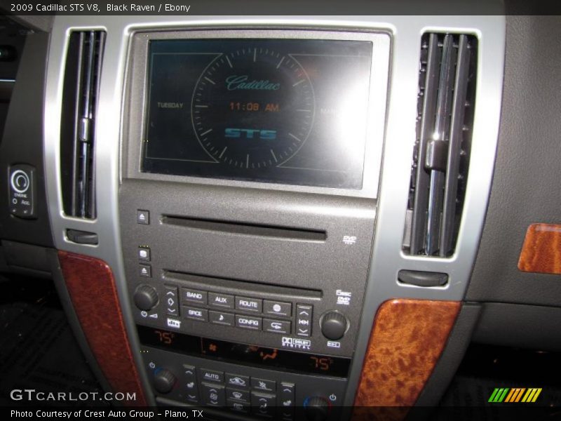 Black Raven / Ebony 2009 Cadillac STS V8