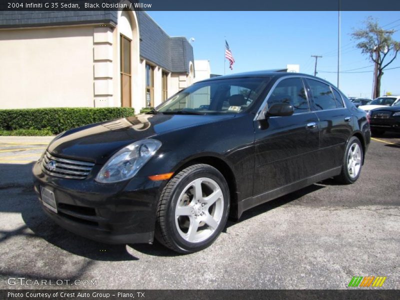 Black Obsidian / Willow 2004 Infiniti G 35 Sedan