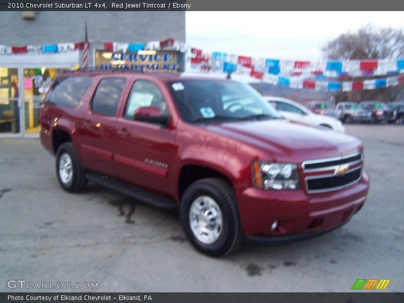 Red Jewel Tintcoat / Ebony 2010 Chevrolet Suburban LT 4x4