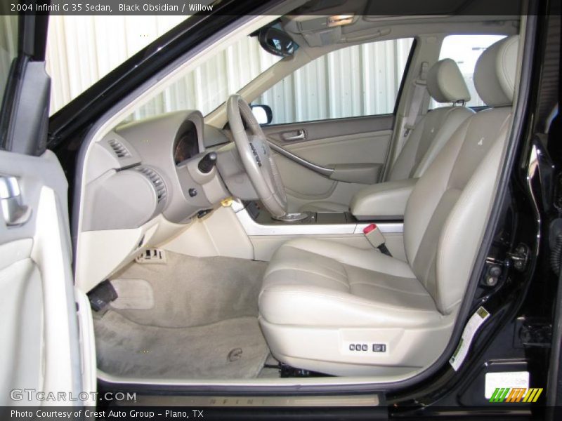 Black Obsidian / Willow 2004 Infiniti G 35 Sedan