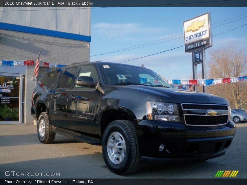Black / Ebony 2010 Chevrolet Suburban LT 4x4