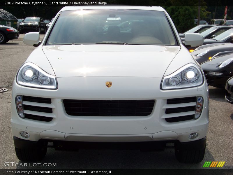 Sand White / Havanna/Sand Beige 2009 Porsche Cayenne S