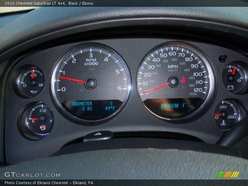 Black / Ebony 2010 Chevrolet Suburban LT 4x4