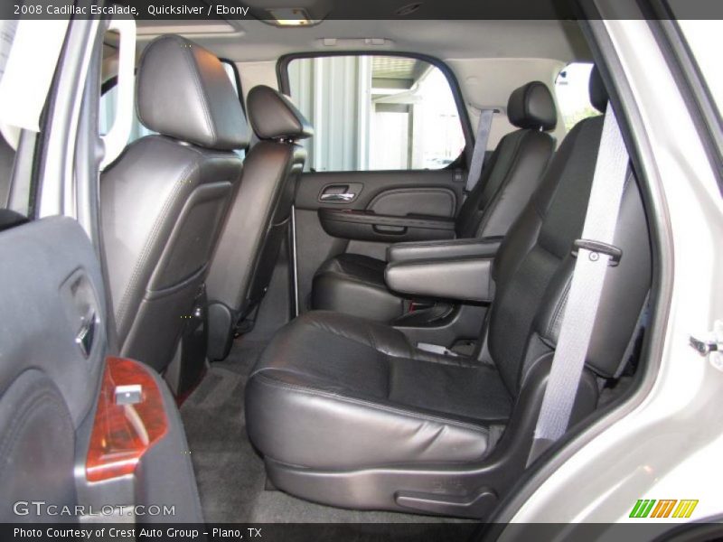 Quicksilver / Ebony 2008 Cadillac Escalade