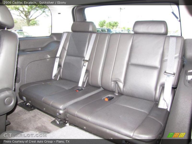 Quicksilver / Ebony 2008 Cadillac Escalade