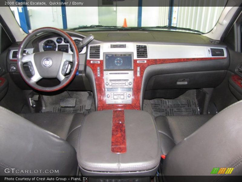 Quicksilver / Ebony 2008 Cadillac Escalade