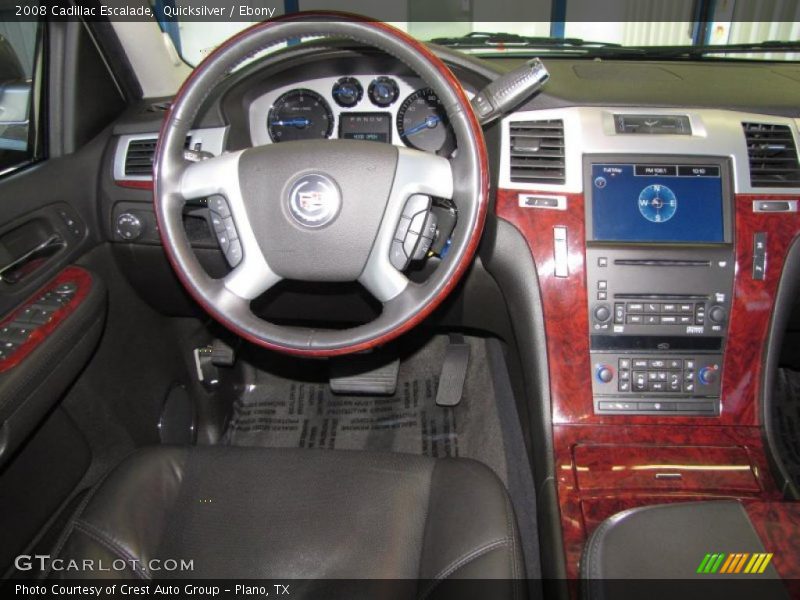 Quicksilver / Ebony 2008 Cadillac Escalade