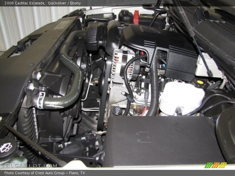 Quicksilver / Ebony 2008 Cadillac Escalade