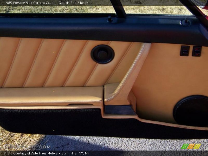 Guards Red / Beige 1985 Porsche 911 Carrera Coupe