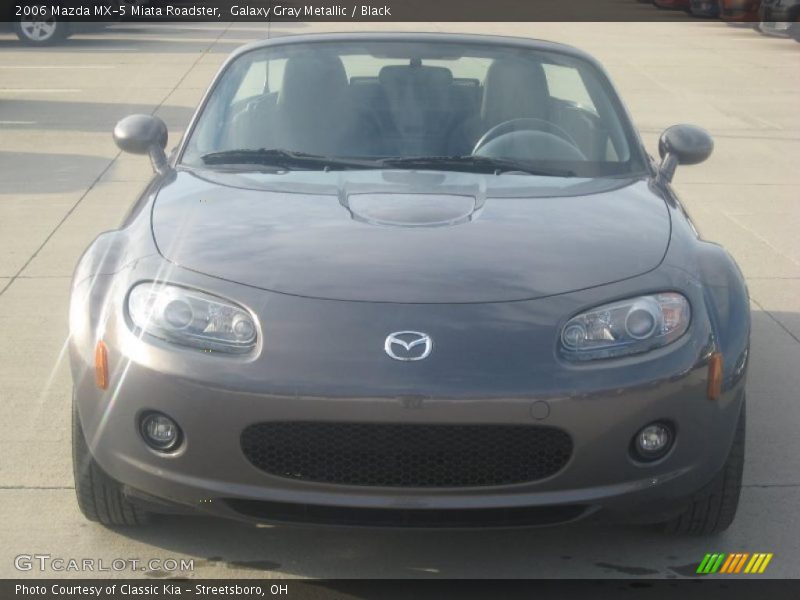 Galaxy Gray Metallic / Black 2006 Mazda MX-5 Miata Roadster