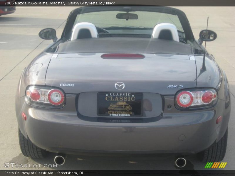 Galaxy Gray Metallic / Black 2006 Mazda MX-5 Miata Roadster