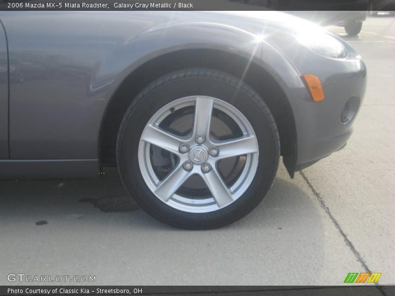 Galaxy Gray Metallic / Black 2006 Mazda MX-5 Miata Roadster