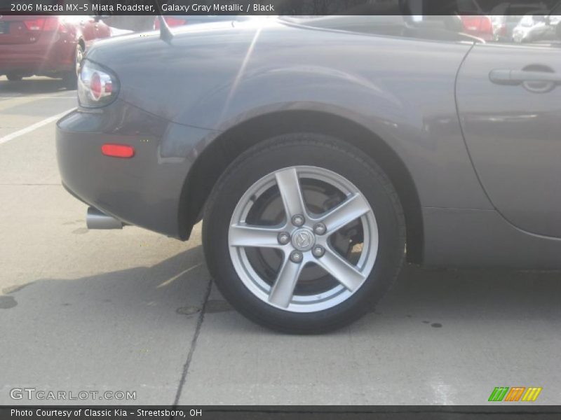 Galaxy Gray Metallic / Black 2006 Mazda MX-5 Miata Roadster