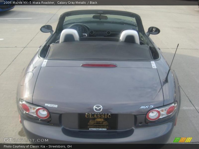 Galaxy Gray Metallic / Black 2006 Mazda MX-5 Miata Roadster