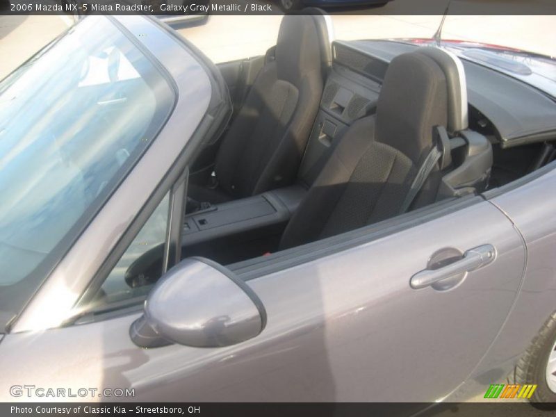 Galaxy Gray Metallic / Black 2006 Mazda MX-5 Miata Roadster