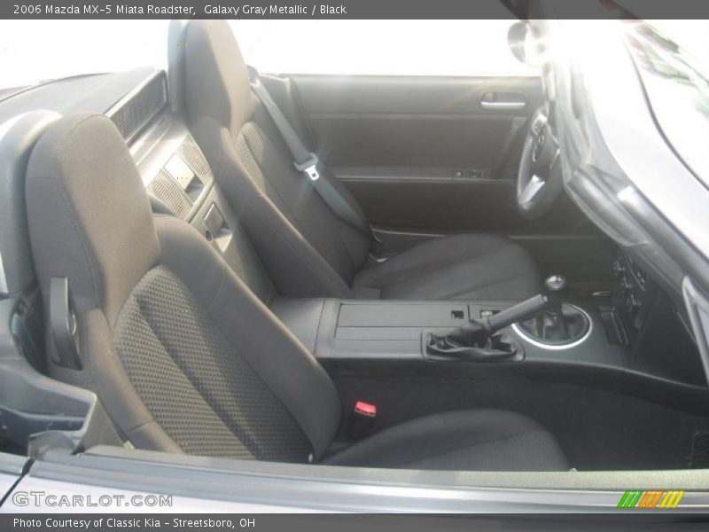 Galaxy Gray Metallic / Black 2006 Mazda MX-5 Miata Roadster