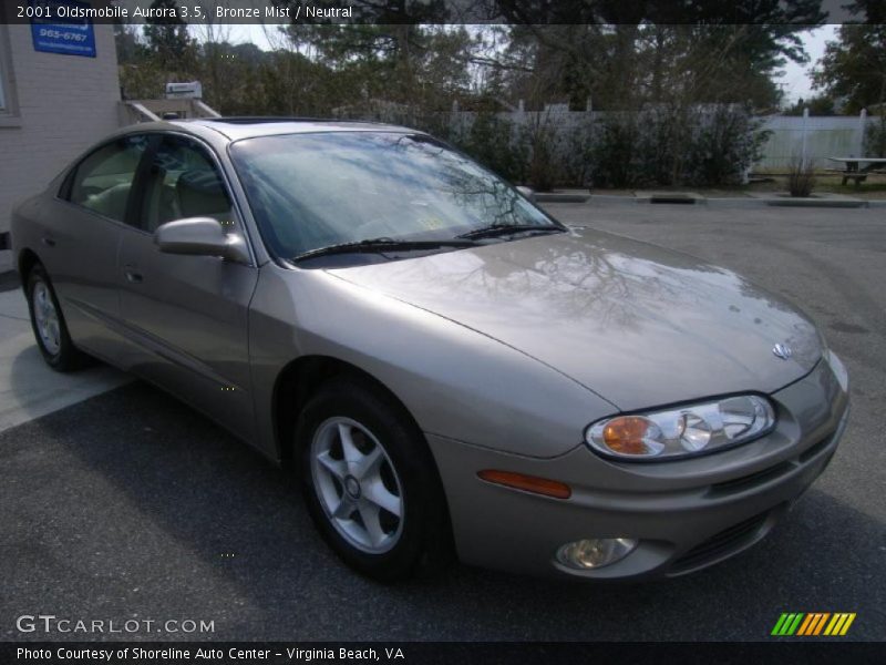 Bronze Mist / Neutral 2001 Oldsmobile Aurora 3.5