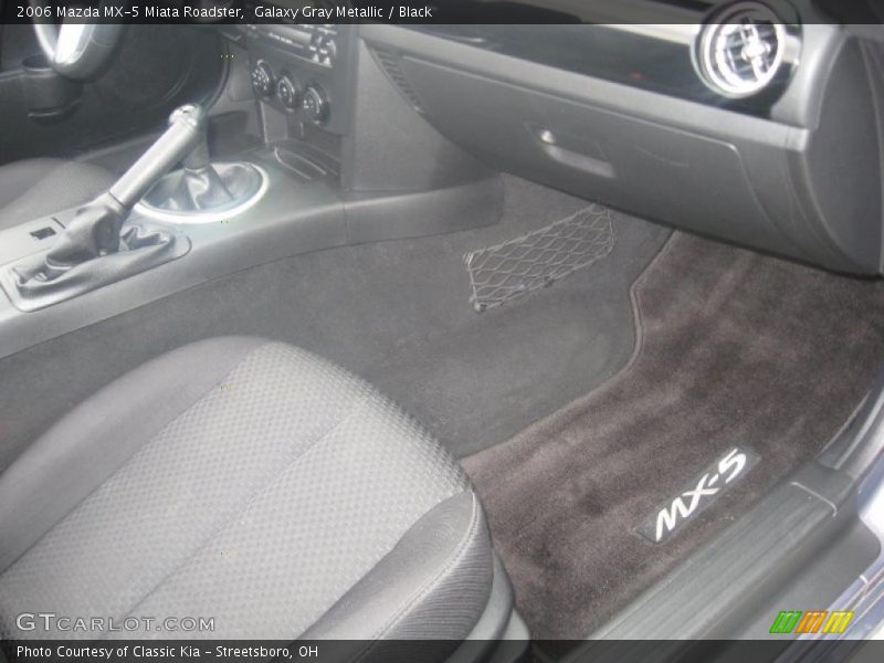 Galaxy Gray Metallic / Black 2006 Mazda MX-5 Miata Roadster