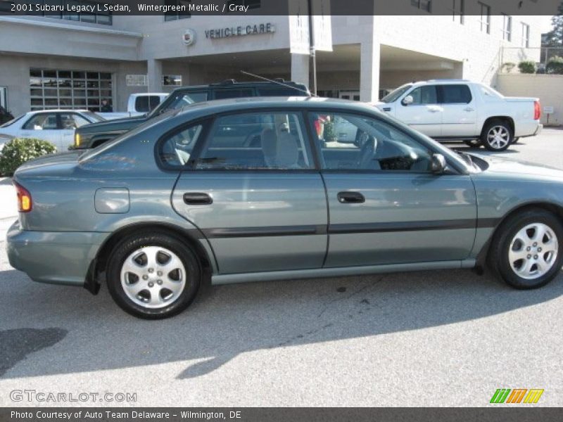 Wintergreen Metallic / Gray 2001 Subaru Legacy L Sedan