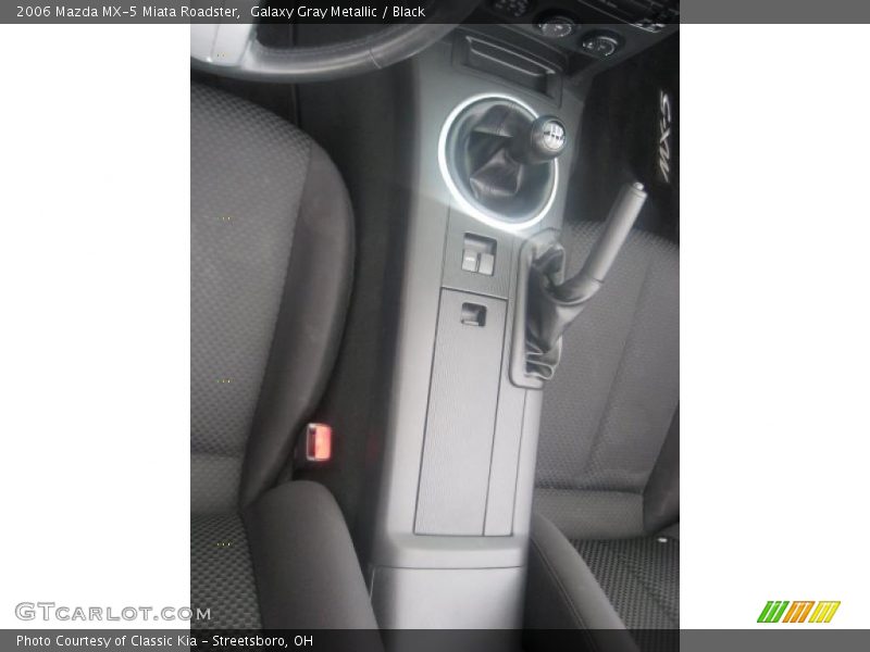 Galaxy Gray Metallic / Black 2006 Mazda MX-5 Miata Roadster