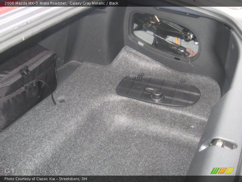 Galaxy Gray Metallic / Black 2006 Mazda MX-5 Miata Roadster