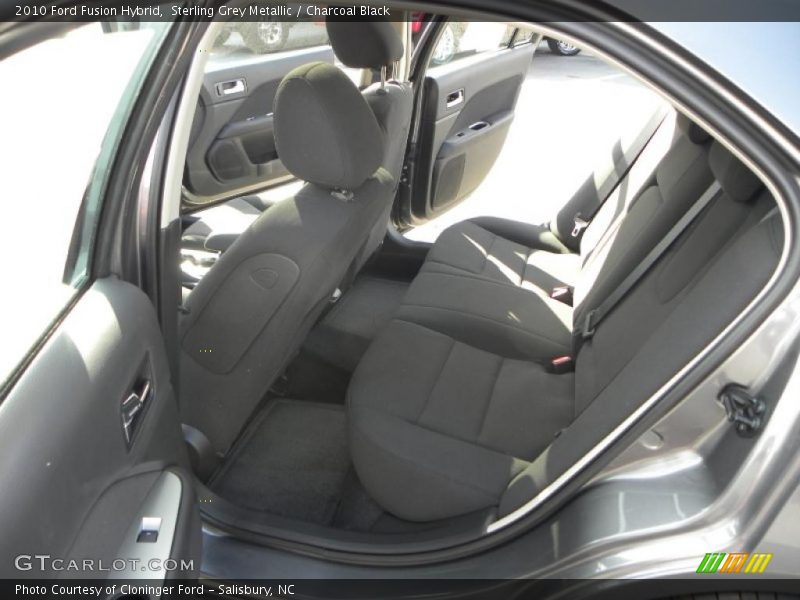 Sterling Grey Metallic / Charcoal Black 2010 Ford Fusion Hybrid