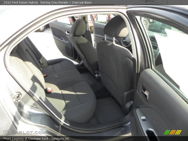 Sterling Grey Metallic / Charcoal Black 2010 Ford Fusion Hybrid