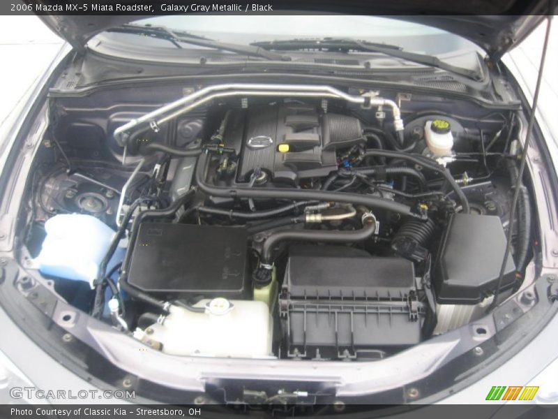 Galaxy Gray Metallic / Black 2006 Mazda MX-5 Miata Roadster