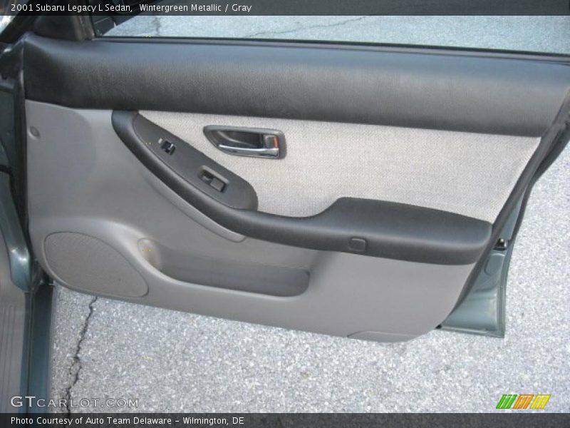 Wintergreen Metallic / Gray 2001 Subaru Legacy L Sedan