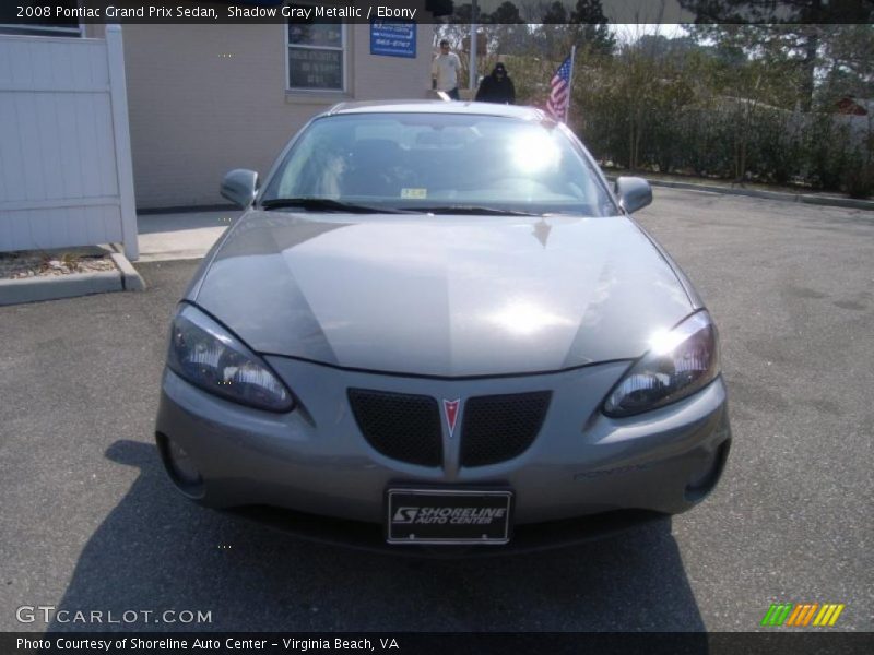 Shadow Gray Metallic / Ebony 2008 Pontiac Grand Prix Sedan