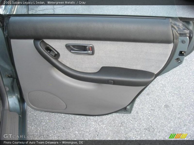 Wintergreen Metallic / Gray 2001 Subaru Legacy L Sedan