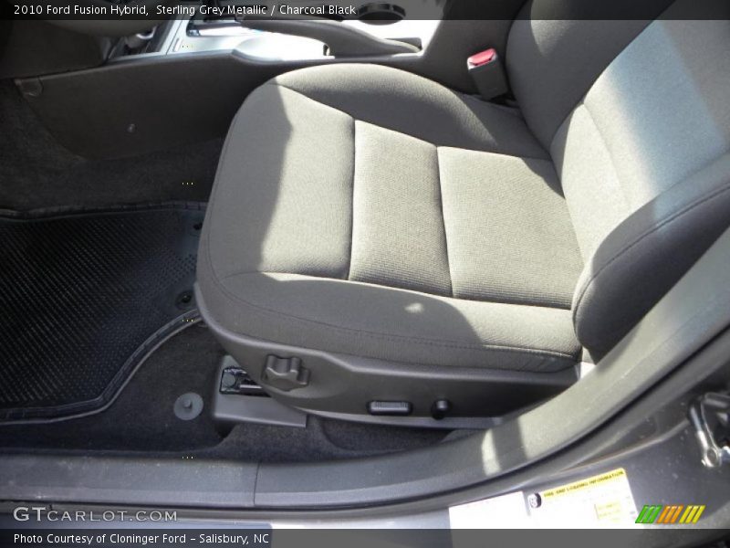 Sterling Grey Metallic / Charcoal Black 2010 Ford Fusion Hybrid
