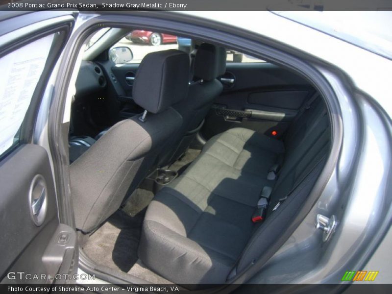 Shadow Gray Metallic / Ebony 2008 Pontiac Grand Prix Sedan