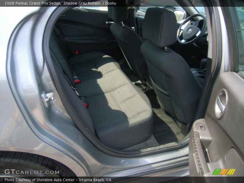 Shadow Gray Metallic / Ebony 2008 Pontiac Grand Prix Sedan