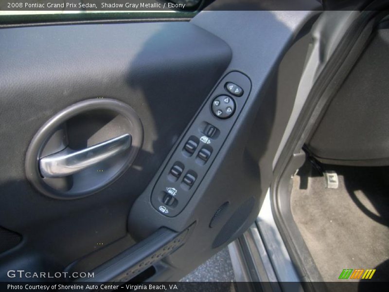 Shadow Gray Metallic / Ebony 2008 Pontiac Grand Prix Sedan