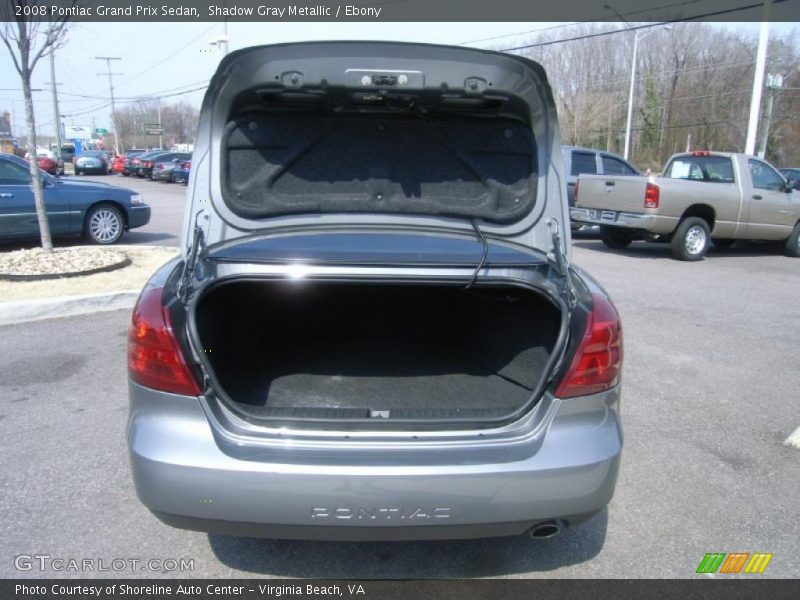 Shadow Gray Metallic / Ebony 2008 Pontiac Grand Prix Sedan