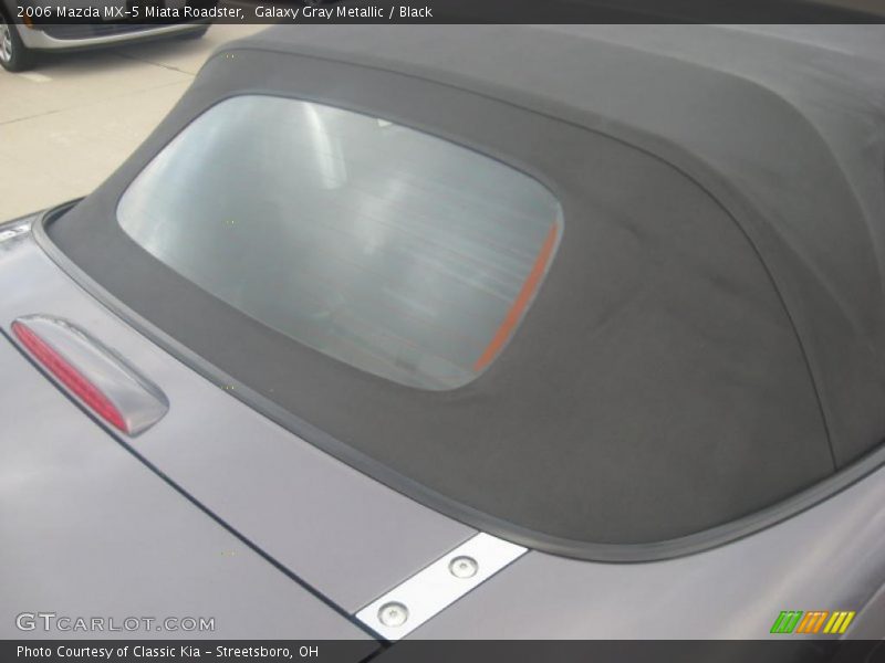 Galaxy Gray Metallic / Black 2006 Mazda MX-5 Miata Roadster