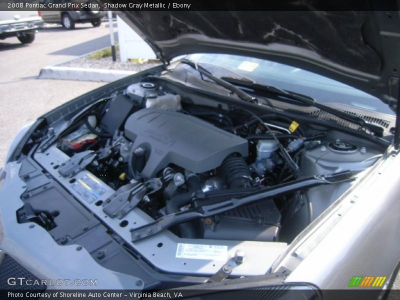 Shadow Gray Metallic / Ebony 2008 Pontiac Grand Prix Sedan