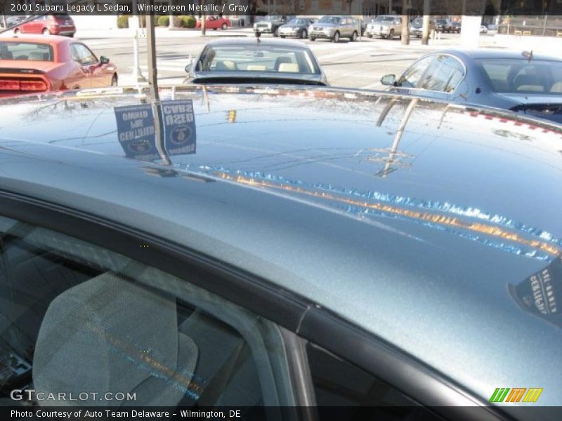 Wintergreen Metallic / Gray 2001 Subaru Legacy L Sedan
