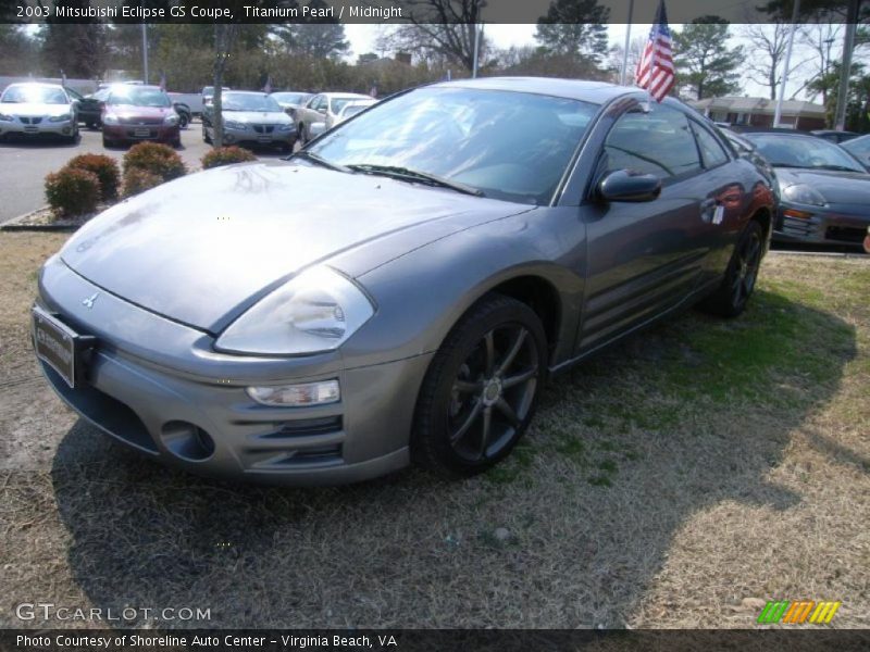 Titanium Pearl / Midnight 2003 Mitsubishi Eclipse GS Coupe
