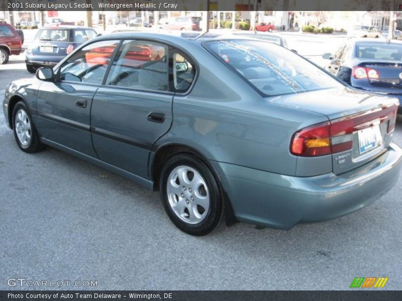Wintergreen Metallic / Gray 2001 Subaru Legacy L Sedan
