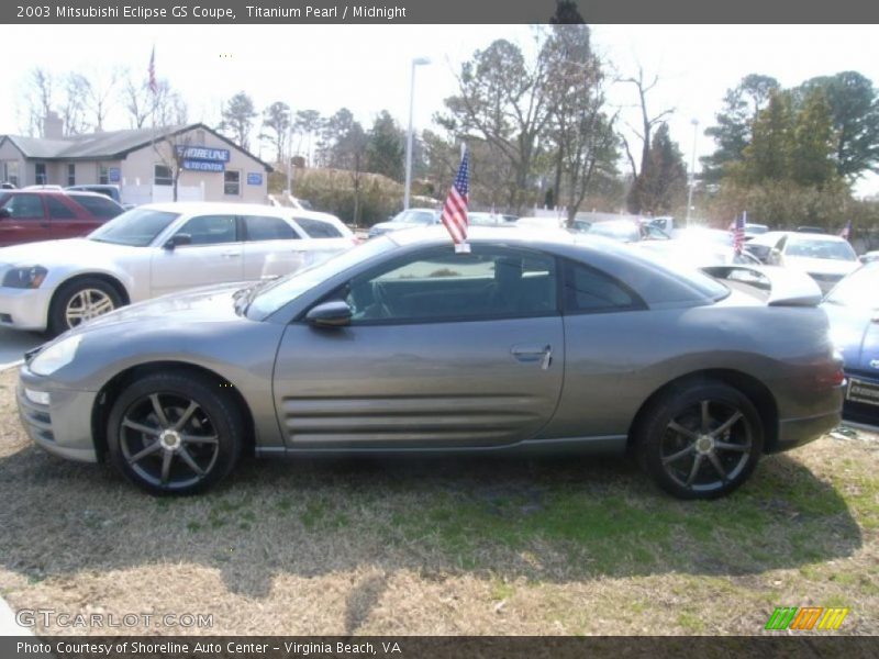 Titanium Pearl / Midnight 2003 Mitsubishi Eclipse GS Coupe