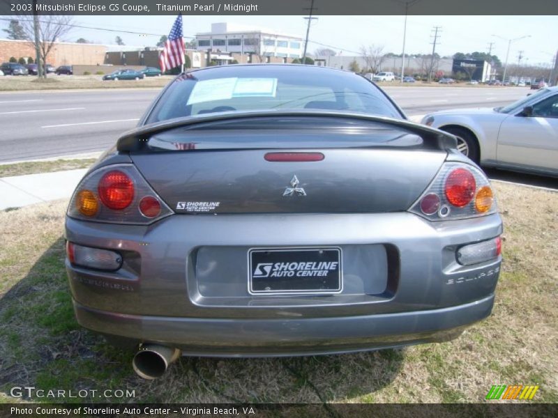 Titanium Pearl / Midnight 2003 Mitsubishi Eclipse GS Coupe